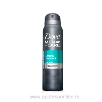 DOVE MEN CARE AQUA IMPACT DEZODORANS ANTIPERSPIRANT U SPREJU 150ml