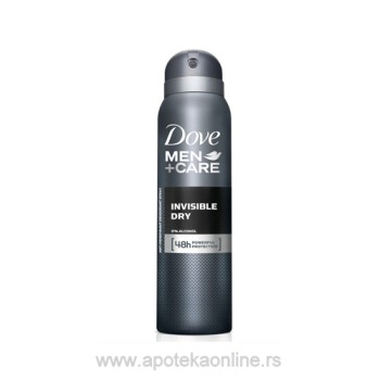 DOVE MEN CARE INVISIBLE DRY DEZODORANS ANTIPERSPIRANT U SPREJU 150ml DOVE MEN CARE INVISIBLE DRY DEZODORANS ANTIPERSPIRANT U SPREJU 150ml