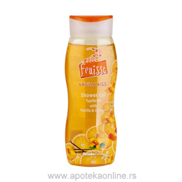 FRUISSE GEL ZA TUŠIRANJE VANILLA KISS 250ml - Online Apoteka FRUISSE GEL ZA TUŠIRANJE VANILLA KISS 250ml
