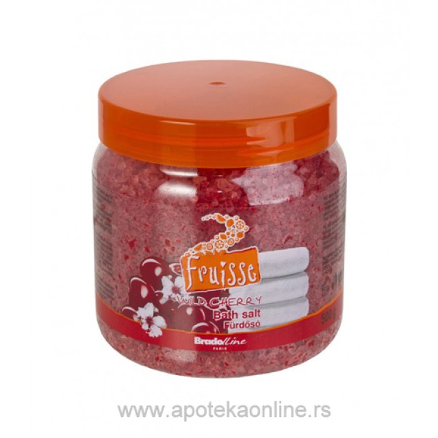 FRUISSE SO ZA KUPANJE WILD CHERRY 500g - Online Apoteka FRUISSE SO ZA KUPANJE WILD CHERRY 500g