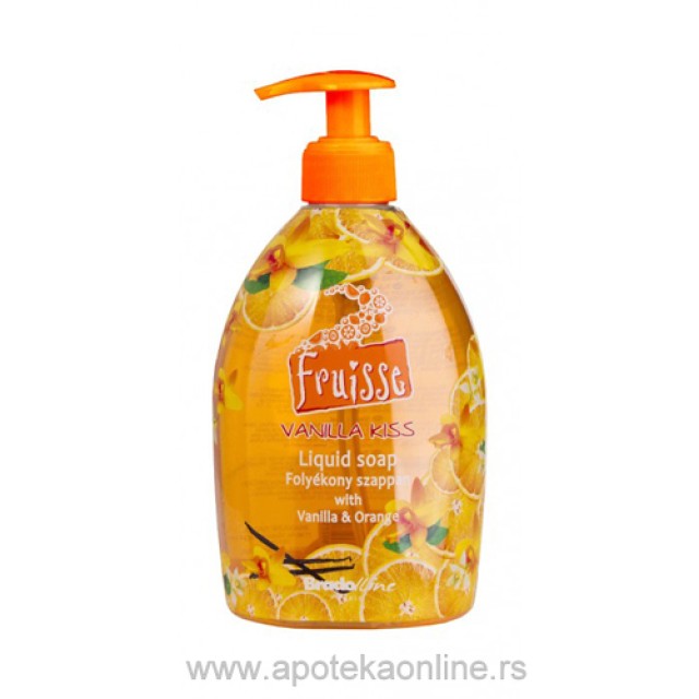 FRUISSE TEČNI SAPUN VANILLA KISS 500ml - Online Apoteka FRUISSE TEČNI SAPUN VANILLA KISS 500ml