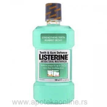 LISTERINE TEETH AND GUM DEFENCE 500ml LISTERINE TEETH AND GUM DEFENCE 500ml
