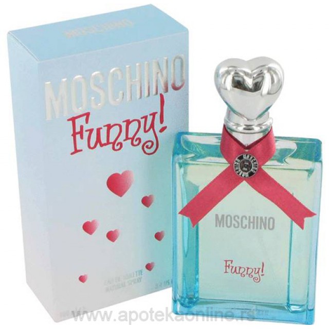 MOSCHINO FUNNY WOMAN EDT 100ml - Online Apoteka MOSCHINO FUNNY WOMAN EDT 100ml