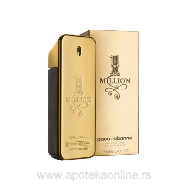 PACO RABANNE 1 MILLION EDT 100ml - Online Apoteka PACO RABANNE 1 MILLION EDT 100ml