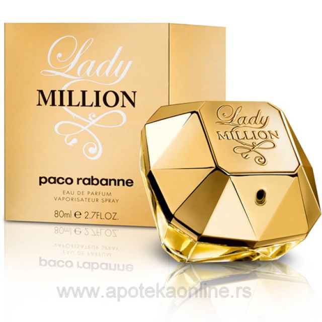 PACO RABANNE MILLION LADY EDP 80ml