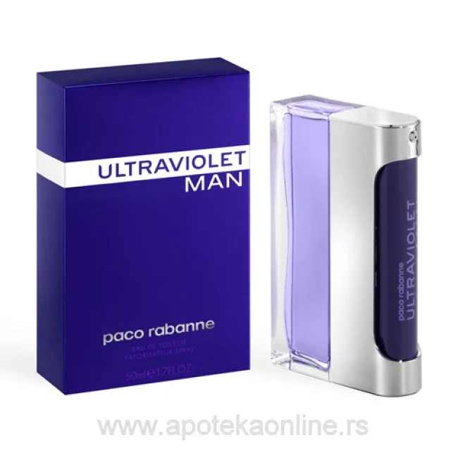 PACO RABANNE ULTRAVIOLET MAN EDT 50ml - Online Apoteka PACO RABANNE ULTRAVIOLET MAN EDT 50ml