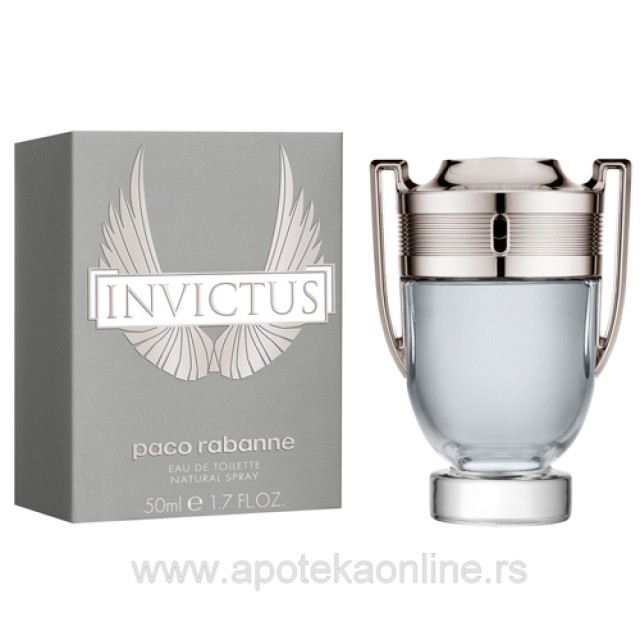 PACO RABANNE INVICTUS MAN EDT 50ml - Online Apoteka PACO RABANNE INVICTUS MAN EDT 50ml