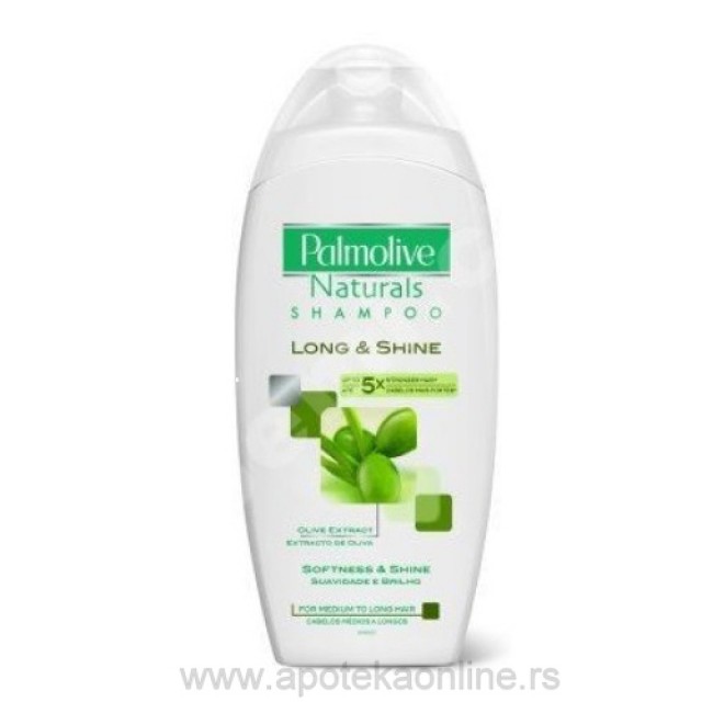 PALMOLIVE ŠAMPON LONG I SHINE OLIVA 350ml - Online Apoteka PALMOLIVE ŠAMPON LONG I SHINE OLIVA 350ml