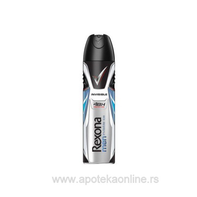REXONA DEO SPRAY INVISIBLE ICE MAN 200ml - Online Apoteka REXONA DEO SPRAY INVISIBLE ICE MAN 200ml