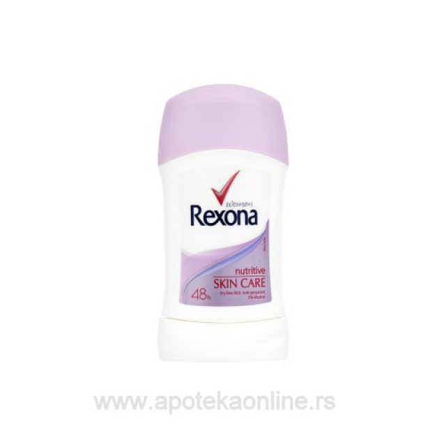 REXONA STICK NUTRITIVE WOMAN 40ml - Online Apoteka REXONA STICK NUTRITIVE WOMAN 40ml