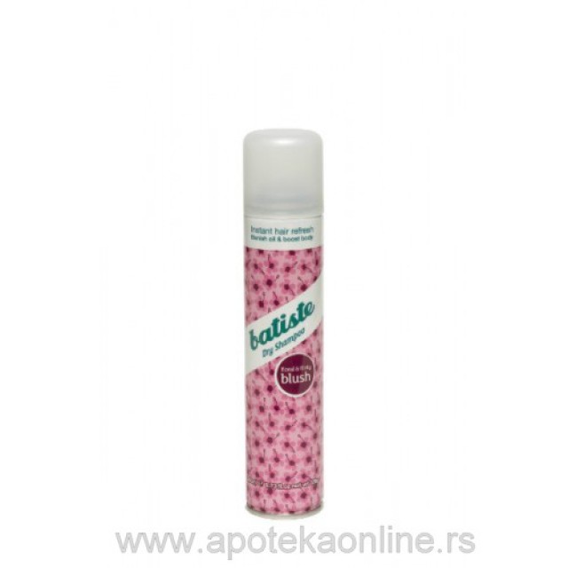 BATISTE BLUSH SUVI ŠAMPON 200ml - Online Apoteka BATISTE BLUSH SUVI ŠAMPON 200ml