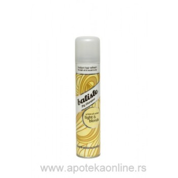 BATISTE LIGHT SUVI ŠAMPON ZA SVETLU I PLAVU KOSU 200ml