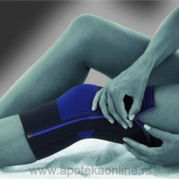 BORT ACTIVE COLOR KNEE BRACE WITH A ZIPPER-BLACK BORT ACTIVE COLOR KNEE BRACE WITH A ZIPPER-BLACK