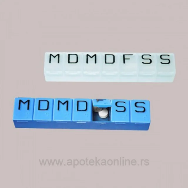 BORT EASY LIFE DOZATOR ZA PILULE ZA SEDAM DANA - Online Apoteka BORT EASY LIFE DOZATOR ZA PILULE ZA SEDAM DANA