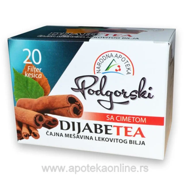 DIJABETEA ČAJ ZA DIJABETIČARE - Online Apoteka DIJABETEA ČAJ ZA DIJABETIČARE