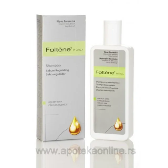FOLTENE ŠAMPON ZA SEBOREJU I MASNU KOSU 200ml - Online Apoteka FOLTENE ŠAMPON ZA SEBOREJU I MASNU KOSU 200ml