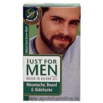 GRECIAN JUST FOR MEN COLOR ŠAMPON TAMNO SMEĐ 40ml GRECIAN JUST FOR MEN COLOR ŠAMPON TAMNO SMEĐ 40ml