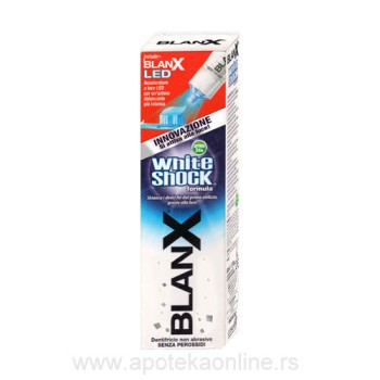 BLANX WHITE SHOCK PASTA ZA ZUBE + BLANX LED