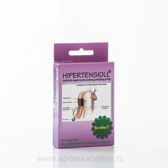 HIPERTENSIOLL- MEDICINSKI AKMA MAGNETI PROTIV POVIŠENOG ARTERIJSKOG PRITISKA - Online Apoteka HIPERTENSIOLL- MEDICINSKI AKMA MAGNETI PROTIV POVIŠENOG ARTERIJSKOG PRITISKA