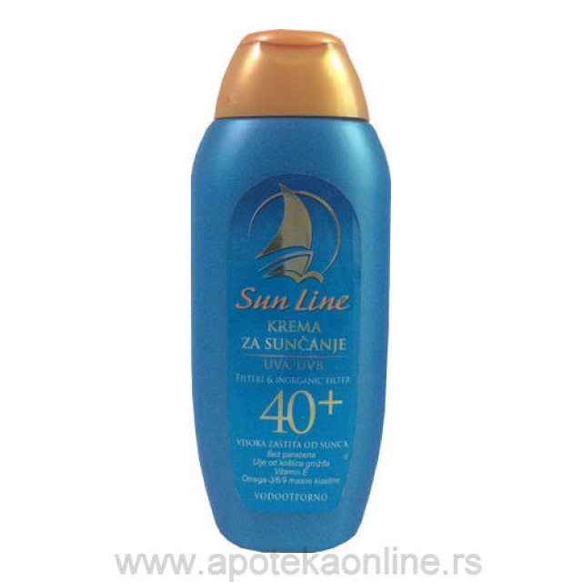 KREMA ZA SUNČANJE SPF 40+ 200ml - Online Apoteka KREMA ZA SUNČANJE SPF 40+ 200ml