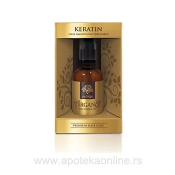 LA CROA KERATIN ZA RAVNJANJE I FENIRANJE KOSE SA ULJEM ARGANA I MAKADAMIJE 50ml