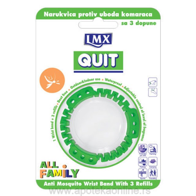 LMX QUIT NARUKVICA 3 REFIL- ZELENA - Online Apoteka LMX QUIT NARUKVICA 3 REFIL- ZELENA