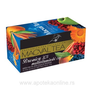 MULTIVITAMINSKI SA BRUSNICOM FILTER ČAJ MULTIVITAMINSKI SA BRUSNICOM FILTER ČAJ