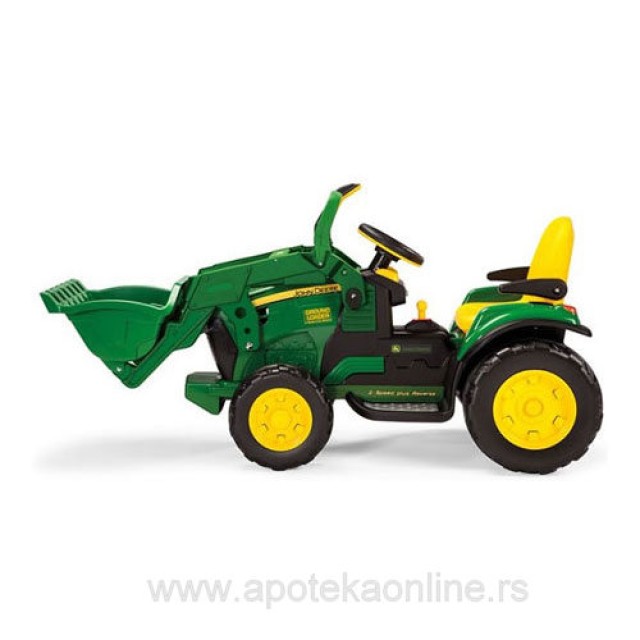 PEG- PEREGO POLARIS TRAKTOR JOHN DEERE GROUND LOADER