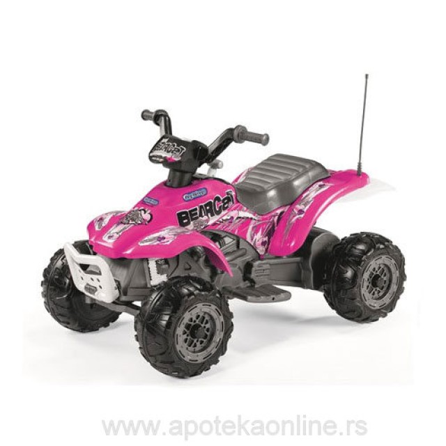 PEG PEREGO QUAD CORALL BEARCAT PINK