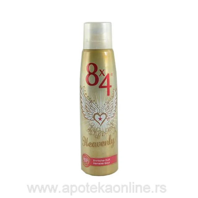 8x4 DEO SPRAY HEAVENLY- 150ml
