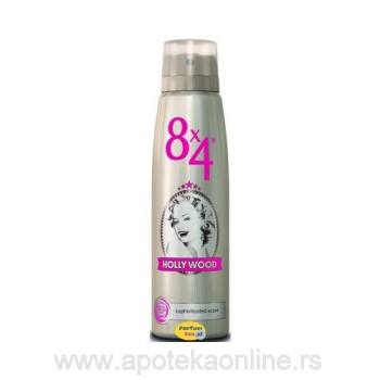 8x4 DEO SPRAY HOLLYWOOD (W)- 150ml 8x4 DEO SPRAY HOLLYWOOD (W)- 150ml