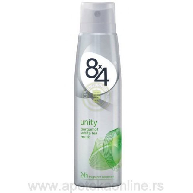 8x4 DEO SPRAY UNITY- 150ml