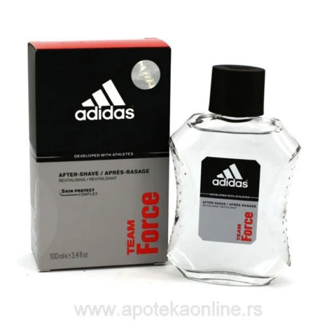 ADIDAS AFTER SHAVE TEAM FORCE 100ml - Online Apoteka ADIDAS AFTER SHAVE TEAM FORCE 100ml