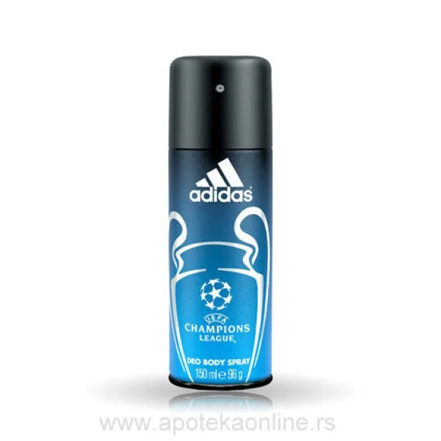 ADIDAS DEO CHAMPIONS LEAGUE 150ml - Online Apoteka ADIDAS DEO CHAMPIONS LEAGUE 150ml