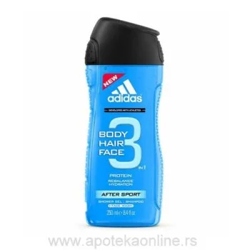 ADIDAS SHOWER GEL AFTER SPORT 250ml ADIDAS SHOWER GEL AFTER SPORT 250ml
