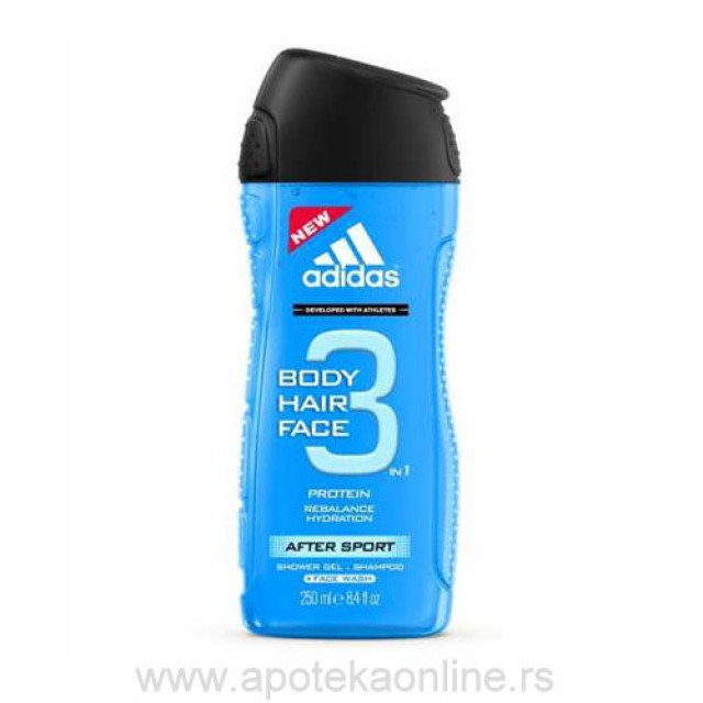 ADIDAS SHOWER GEL AFTER SPORT 250ml