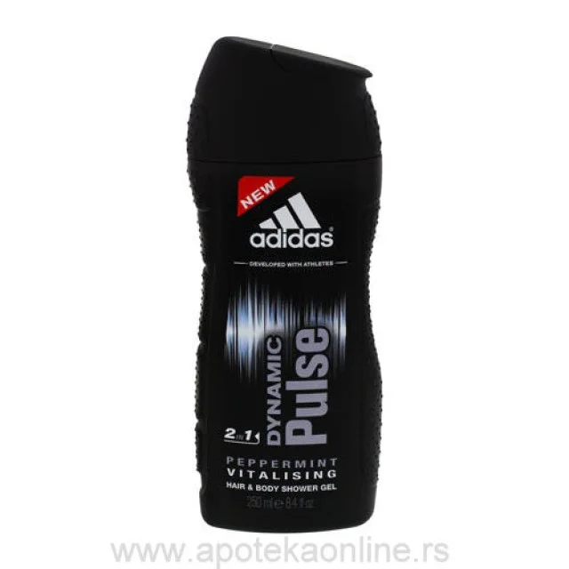 ADIDAS SHOWER GEL DYNAMIC PULSE 250ml - Online Apoteka ADIDAS SHOWER GEL DYNAMIC PULSE 250ml