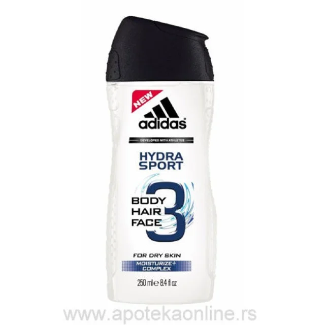 ADIDAS SHOWER GEL HYDRA SPORT 250ml