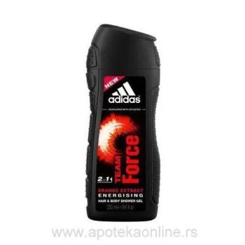 ADIDAS SHOWER GEL TEAM FORCE 250ml