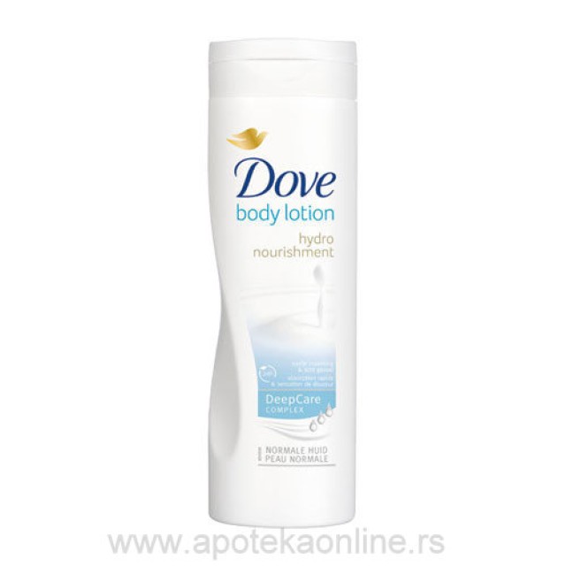 DOVE BODY LOSION HYDRO 400ml - Online Apoteka DOVE BODY LOSION HYDRO 400ml