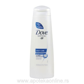 DOVE ŠAMPON 2 U 1 DAILY MOISTURE 250ml DOVE ŠAMPON 2 U 1 DAILY MOISTURE 250ml
