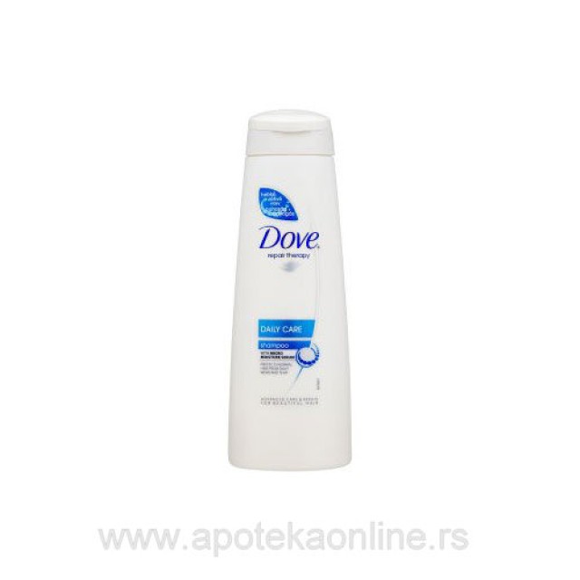 DOVE ŠAMPON DAILY MOISTURE 250ml - Online Apoteka DOVE ŠAMPON DAILY MOISTURE 250ml