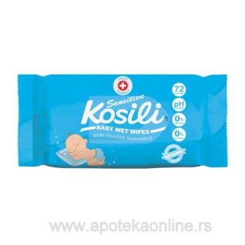 KOSILI BABY VLAŽNE MARAMICE PLAVE KOSILI BABY VLAŽNE MARAMICE PLAVE