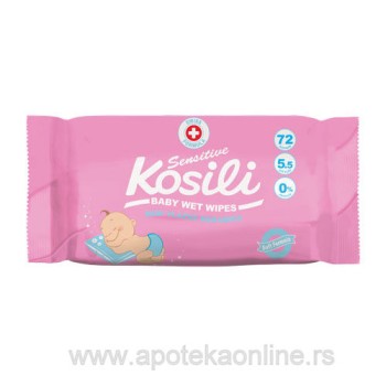 KOSILI BABY VLAŽNE MARAMICE ROZE KOSILI BABY VLAŽNE MARAMICE ROZE