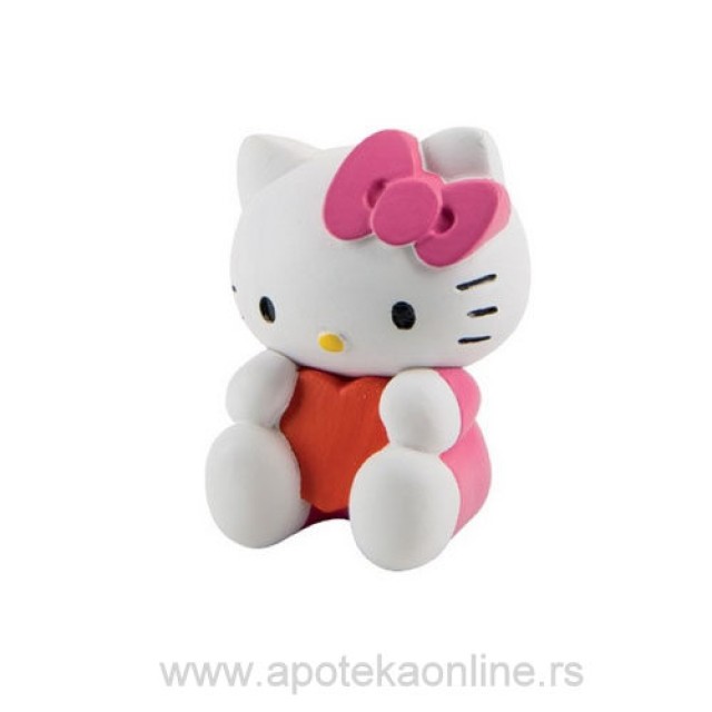 BULLYLAND FIGURICA HELLO KITTY SA SRCEM - Online Apoteka BULLYLAND FIGURICA HELLO KITTY SA SRCEM