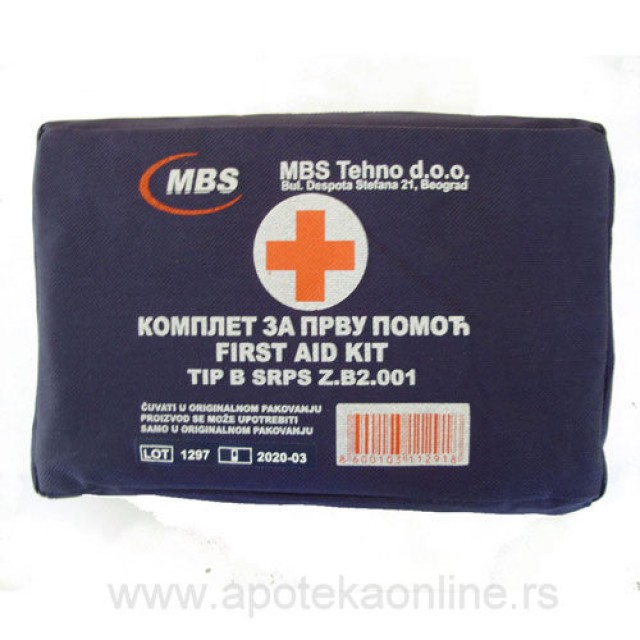 PRVA POMOĆ TIP B- MBS - Online Apoteka PRVA POMOĆ TIP B- MBS