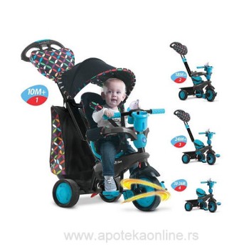 SMART TRIKE TRICIKL BOUTIQUE 4u1- PLAVI