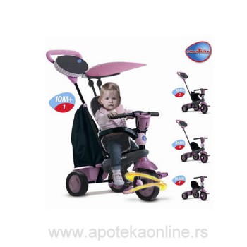 SMART TRIKE TRICIKLI ZA DECU STAR 4u1 PINK