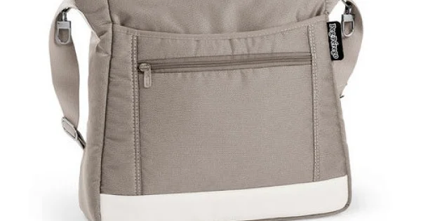 Peg Perego Borsa Luxe Pure – Coordinata Ai Passeggini, Con Materassino Cambio, Grigia In Poliestere
