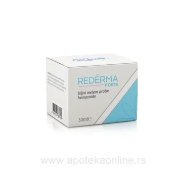 REDERMA FORTE BILJNI MELEM PROTIV HEMOROIDA REDERMA FORTE BILJNI MELEM PROTIV HEMOROIDA